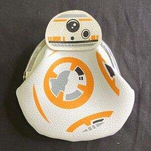 Brand NEW Star Wars BioWorld Faux Leather BB8 Coin Purse with Clasp